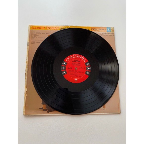 Xavier Cugat Orchestra Cugat Cavalcade Greatest Hits LP Vinyl Record CL1094 VG+ - Picture 4 of 8